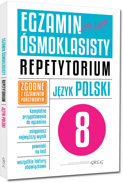 Image of Egzamin ósmoklasisty - język polski Repetytorium