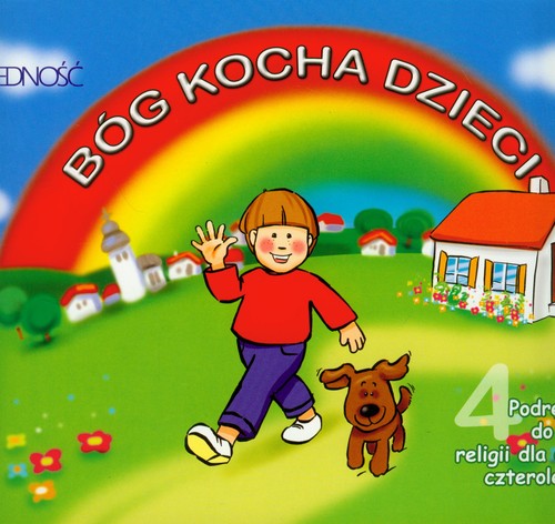 Image of Katechizm dla 4 latka Bóg kocha dzieci podręcznik