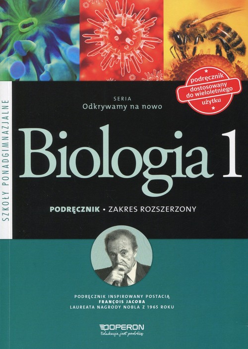 Image of Odkrywamy na nowo Biologia 1 Podręcznik wieloletni Zakres rozszerzony Szkoła ponadgimnazjalna