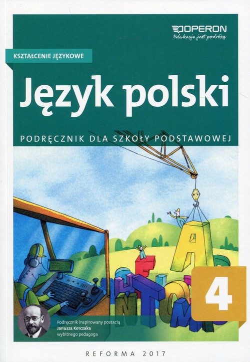 Image of Język polski 4 Kształcenie językowe Podręcznik Szkoła podstawowa