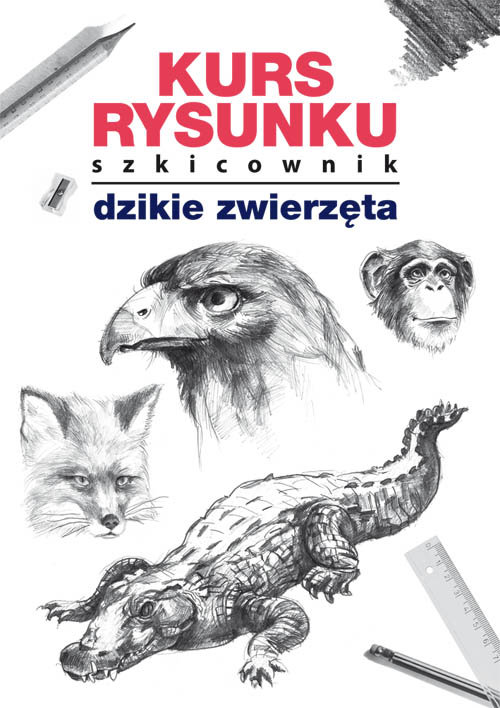 Image of Kurs rysunku Szkicownik Dzikie zwierzęta