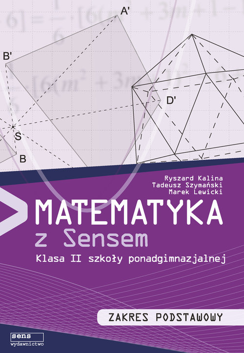 Image of Matematyka z sensem 2 Podręcznik Zakres podstawowy Szkoła ponadgimnazjalna
