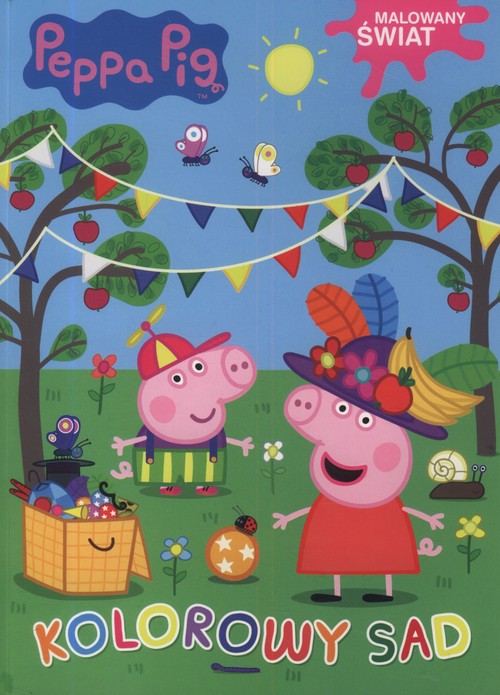 Image of Świnka Peppa Malowany świat Kolorowy sad