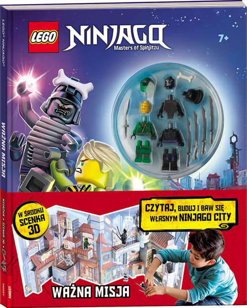 Image of Lego Ninjago Ważna misja Czytaj buduj LMB-6701