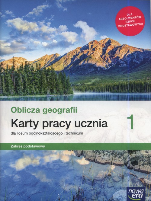 Image of Oblicza geografii 1 Karty pracy ucznia Zakres podstawowy Szkoła ponadpodstawowa