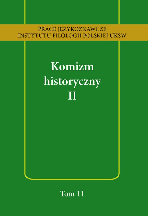 Image of Komizm historyczny II