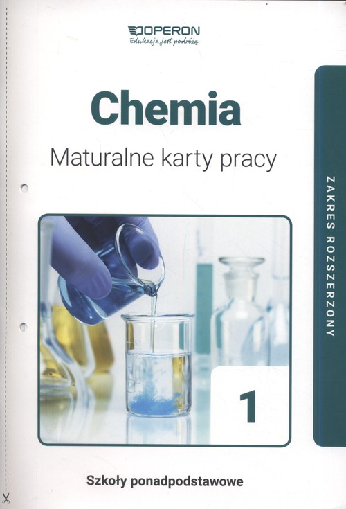 Image of Chemia 1 Maturalne karty pracy Zakres rozszerzony Szkoła ponadpodstawowa