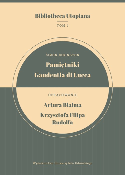 Image of Pamiętniki Gaudentia di Lucca