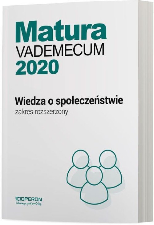 Image of Matura 2020 Vademecum Wiedza o społeczeństwie Zakres rozszerzony Szkoła ponadgimnazjalna