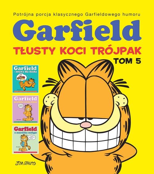 Image of Garfield Tłusty koci trójpak Tom 5