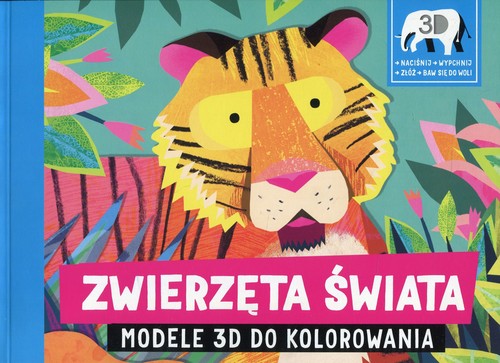Image of Zwierzęta świata Modele 3D do kolorowania