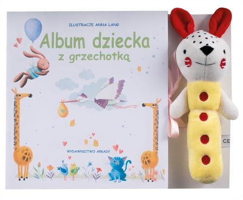 Image of Album mojego dziecka z grzechotką