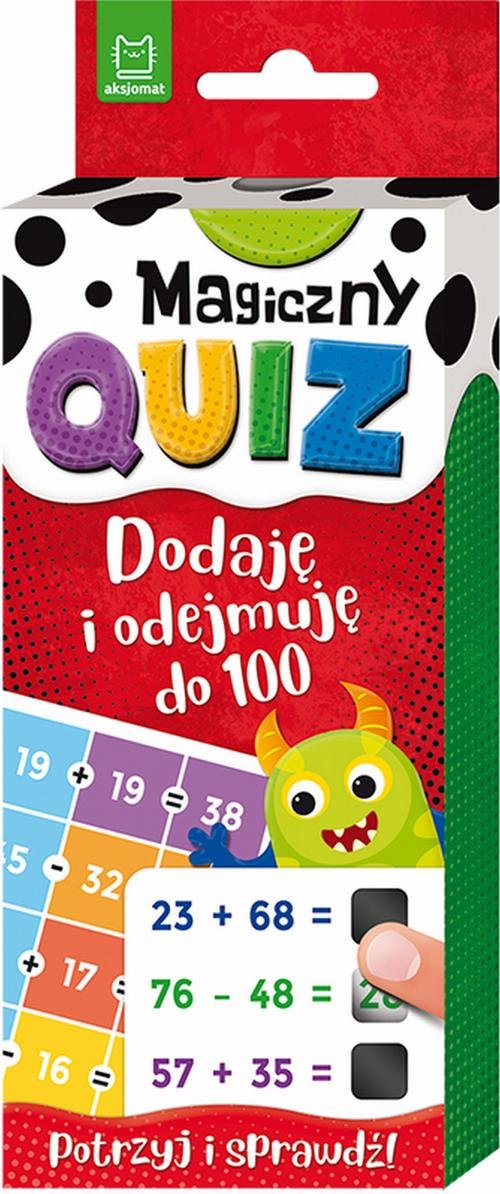 Image of Magiczny quiz Dodaję i odejmuję do 100