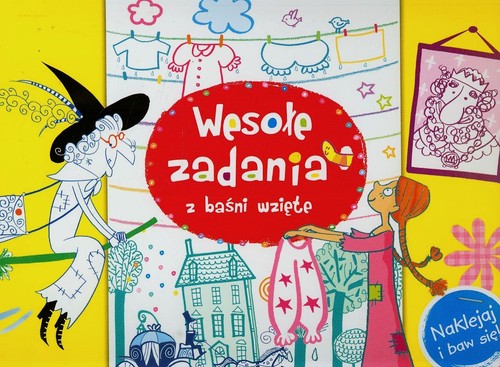 Image of Wesołe zadania z baśni wzięte Naklejaj i baw