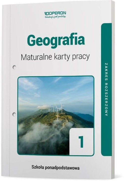 Image of Geografia 1 Maturalne karty pracy Zakres rozszerzony Szkoły ponadpodstawowe