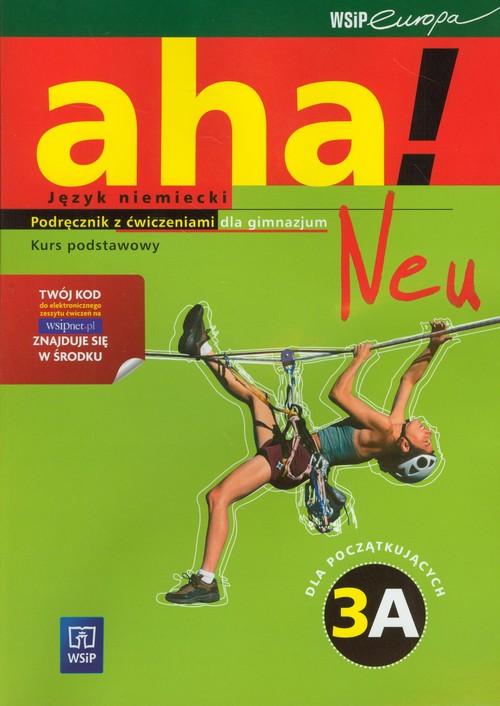Image of Aha!Neu 3A Podręcznik z ćwiczeniami Kurs podstawowy z płytą CD i CD-ROM Gimnazjum