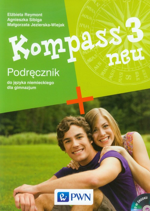 Image of Kompass 3 neu Podręcznik do języka niemieckiego dla gimnazjum z płytą CD gimnazjum