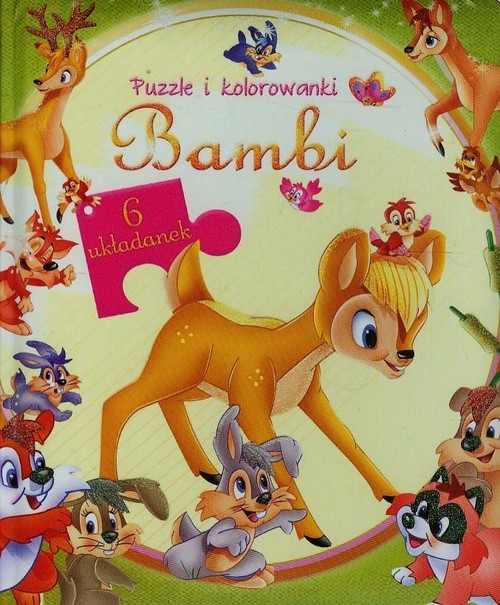 Image of Bambi Puzzle i kolorowanki