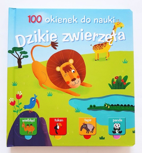 Image of 100 okienek do nauki Dzikie zwierzęta