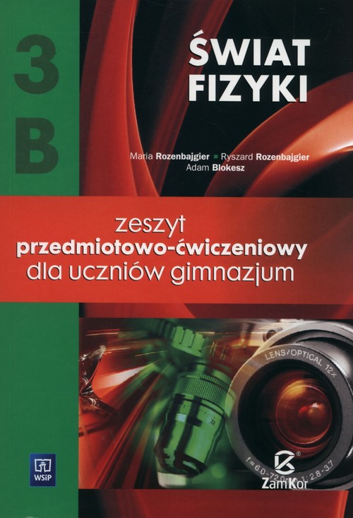 Image of Świat fizyki 3B Zeszyt przedmiotowo-ćwiczeniowy Gimnazjum