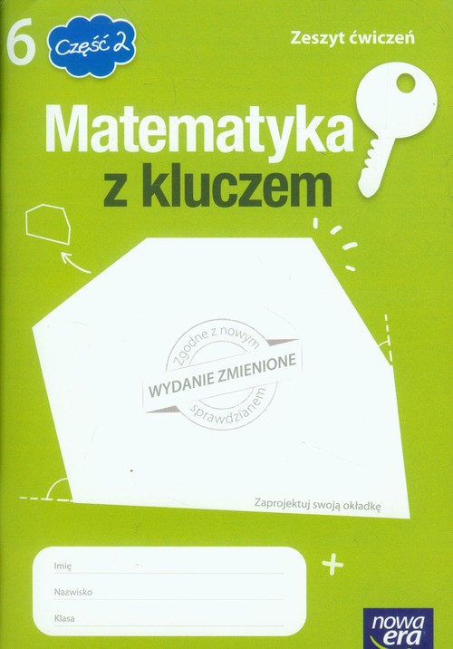 Image of Matematyka z kluczem 6 Zeszyt ćwiczeń Część 2 Szkoła podstawowa