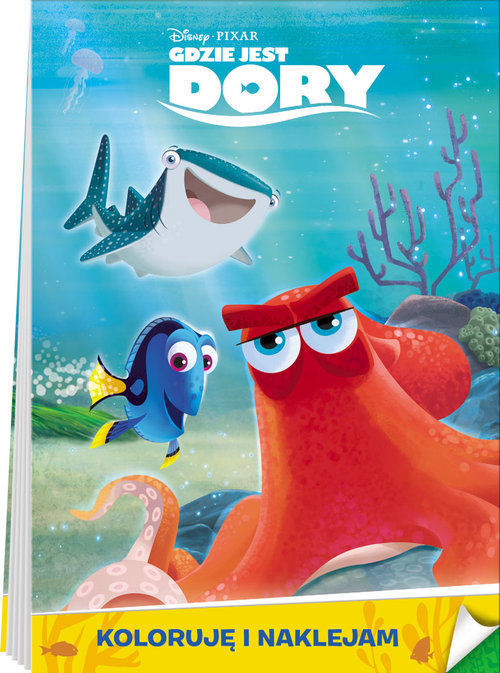 Image of Gdzie jest Dory Koloruję i naklejam BI-2