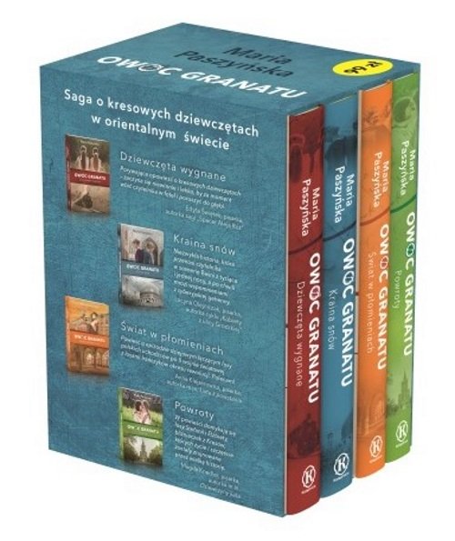 Image of Owoc granatu Dziewczęta wygnane / Kraina snów / Świat w płomieniach / Powroty Pakiet
