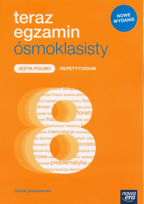 Image of Teraz egzamin ósmoklasisty. Język polski Repetytorium