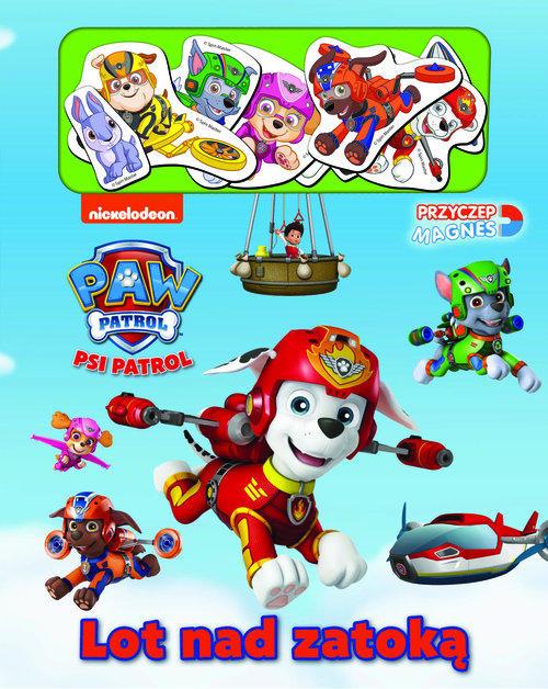 Image of Psi Patrol Przyczep magnes! nr 2 Lot nad zatoką