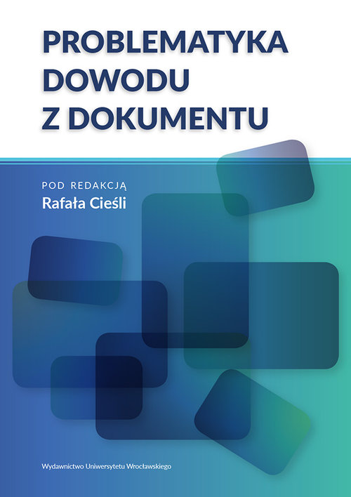 Image of Problematyka dowodu z dokumentu