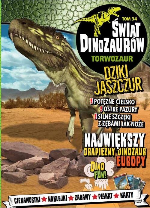 Image of Świat Dinozaurów Część 34 Torwozaur