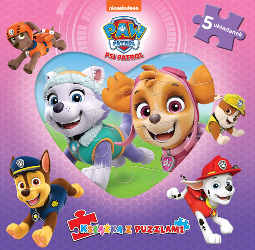 Image of Psi Patrol Książka z puzzlami Sky i Everest