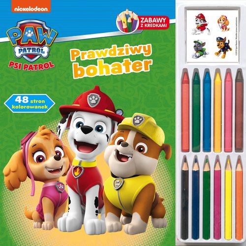 Image of Psi Patrol Zabawy z kredkami Prawdziwy bohater