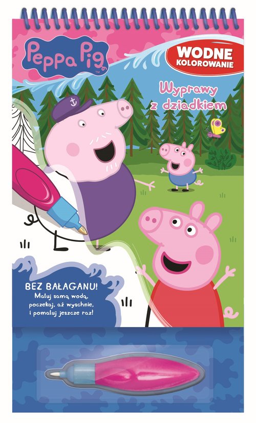Image of Peppa Pig Wodne kolorowanie 4 Wyprawy z dziadkiem