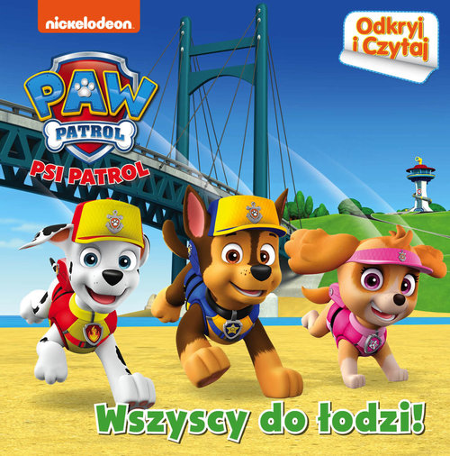 Image of Psi Patrol Odkryj i Czytaj Wszyscy do łodzi
