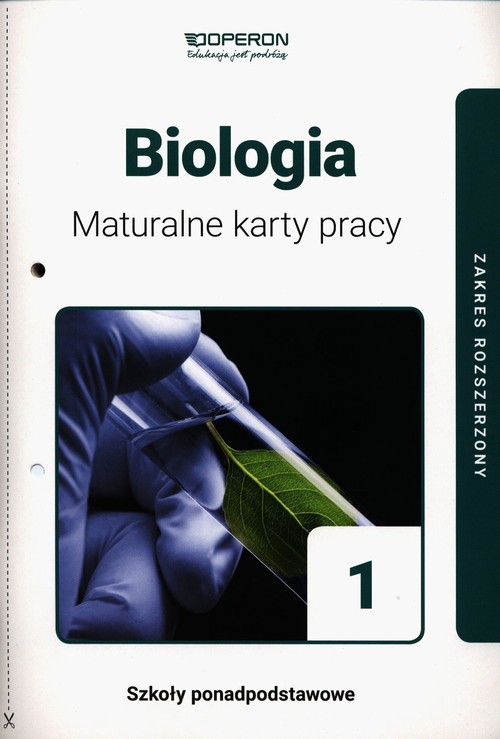 Image of Biologia 1 Maturalne karty pracy Zakres rozszerzony Szkoła ponadpodstawowa