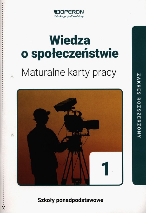Image of Maturalne karty pracy Wiedza o społeczeństwie 1 Zakres rozszerzony Szkoła ponadpodstawowa