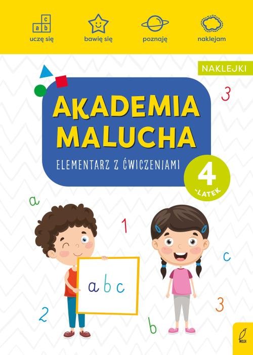 Image of Akademia malucha Elementarz z ćwiczeniami 4-latek