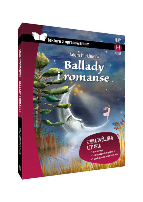 Image of Ballady i romanse lektura z opracowaniem Adam Mickiewicz