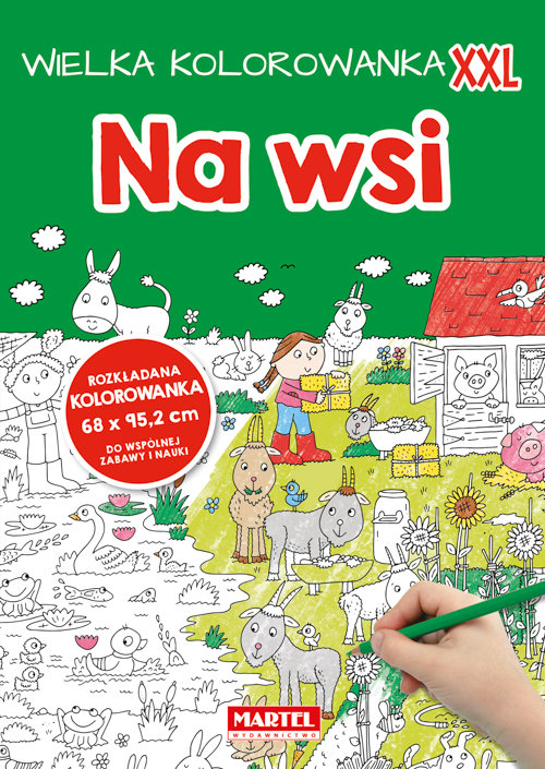 Image of Wielka kolorowanka XXL - Na wsi