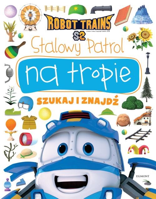 Image of Robot Trains Stalowy Patrol na tropie Szukaj i znajdź