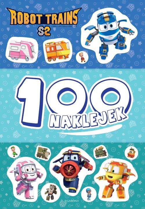 Image of Robot Trains 100 naklejek