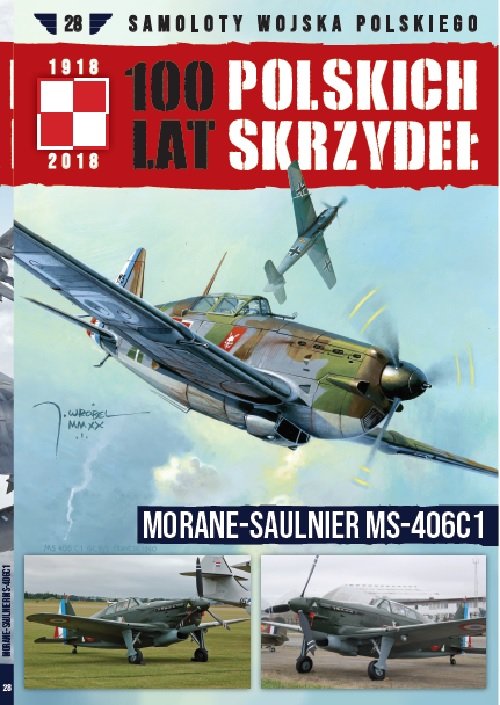 Image of 100 lat polskich skrzydeł Tom 28 Morane-Saulnier MS-406C1