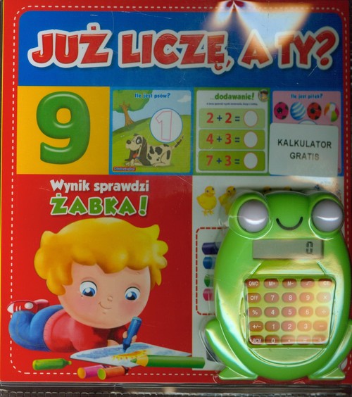 Image of Już liczę, a Ty? + zabawka kalkulator