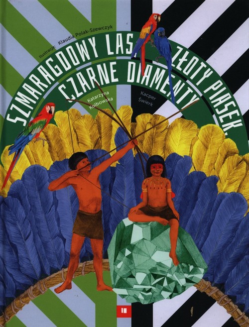 Image of Szmaragdowy las złoty piasek czarne diamenty