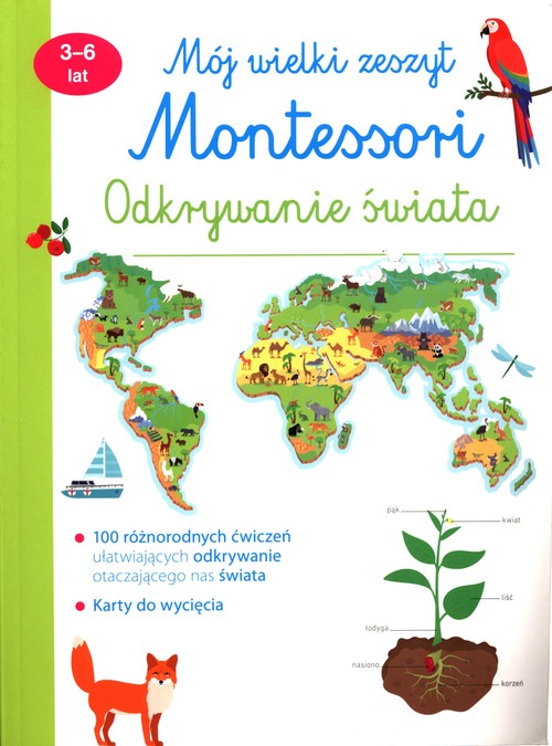 Image of Mój wielki zeszyt Montessori Odkrywanie świata 3-6 lat