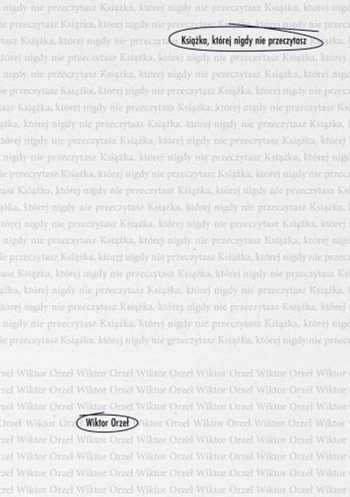 Image of Książka, której nigdy nie przeczytasz