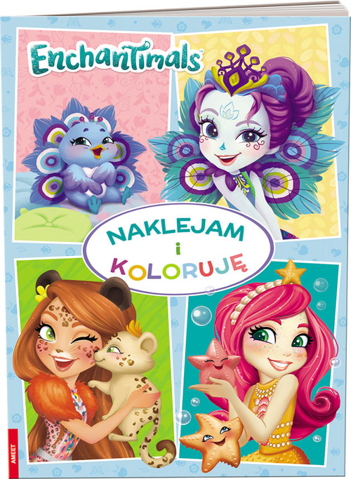 Image of Enchantimals Naklejam i koloruję