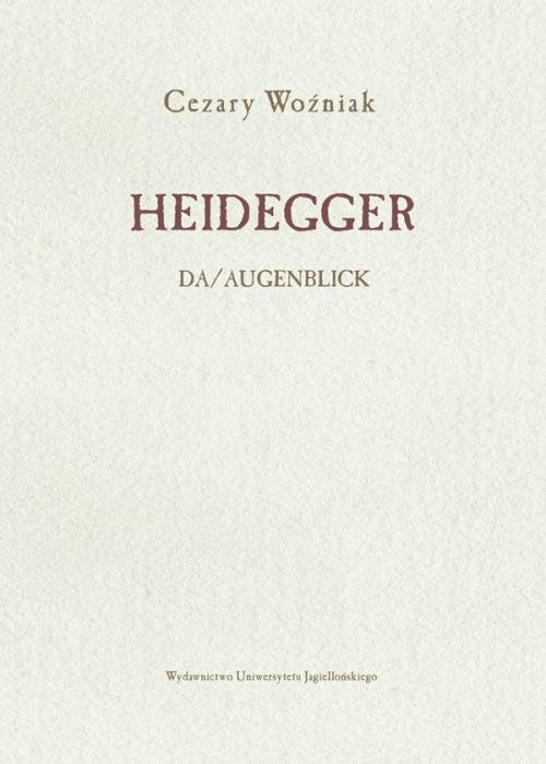 Image of Heidegger Da/Augenblick