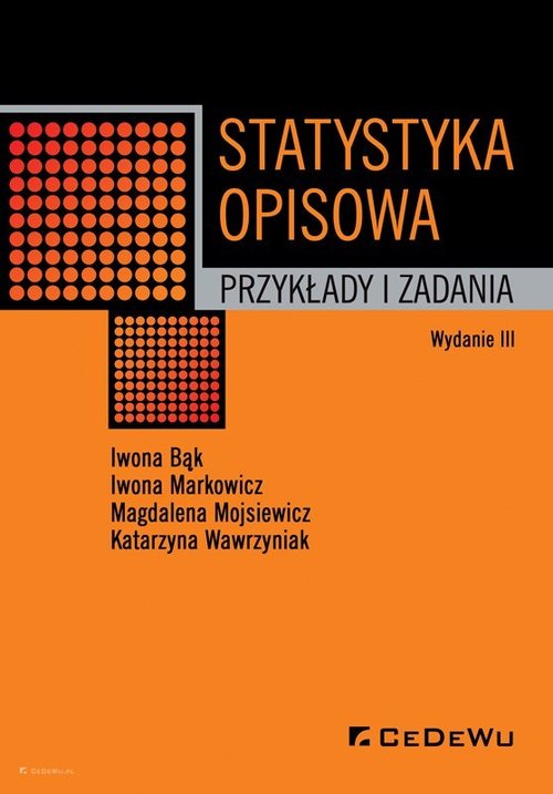 Image of Statystyka opisowa Przykłady i zadania